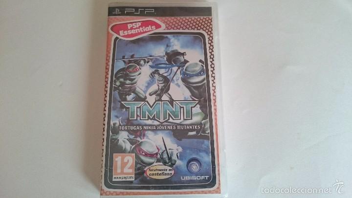 JUEGO TMNT TORTUGAS NINJA JOVENES MUTANTES NUEVO SONY PSP PAL ESPAÑA.PRECINTADO