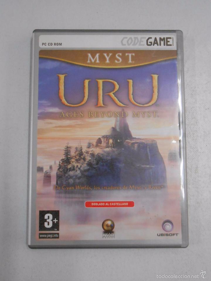 URU: AGES BEYOND MYST - CODEGAME - PC CD-ROM. UBISOFT. TDKV3