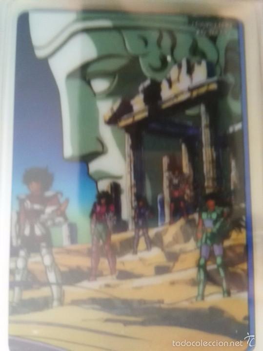 CABALLEROS DEL ZODIACO SAINT SEIYA LAMIN CARD EDIBAS