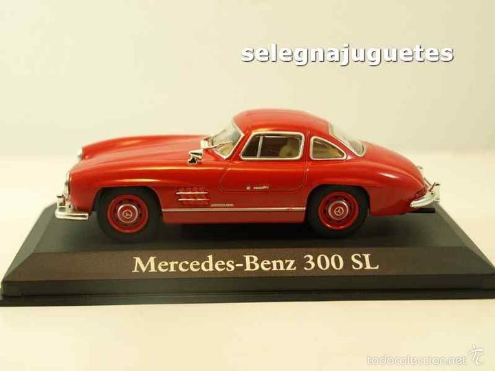 Mercedes Benz 300 SL (Vitrina) escala 1/43 Ixo - Rba - Clásicos inolvidables coche metal miniatura