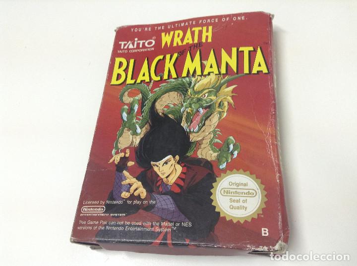 WRATH OF THE BLACK MANTA . Nintendo Nes