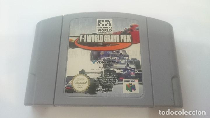 CARTUCHO F1 WORLD GRAND PRIX FORMULA ONE NINTENDO N64 64 PAL EUR. ESPAÑA
