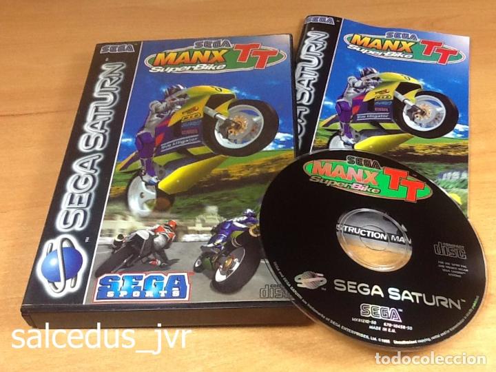 Manx TT Super Bike SuperBike juego para Sega Saturn PAL Completo en Buen Estado
