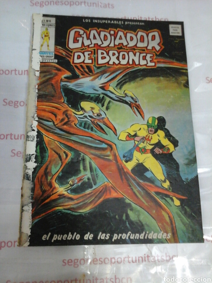 GLADIADOR DE BRONCE - V1 N°6 - MUNDI-COMIC 