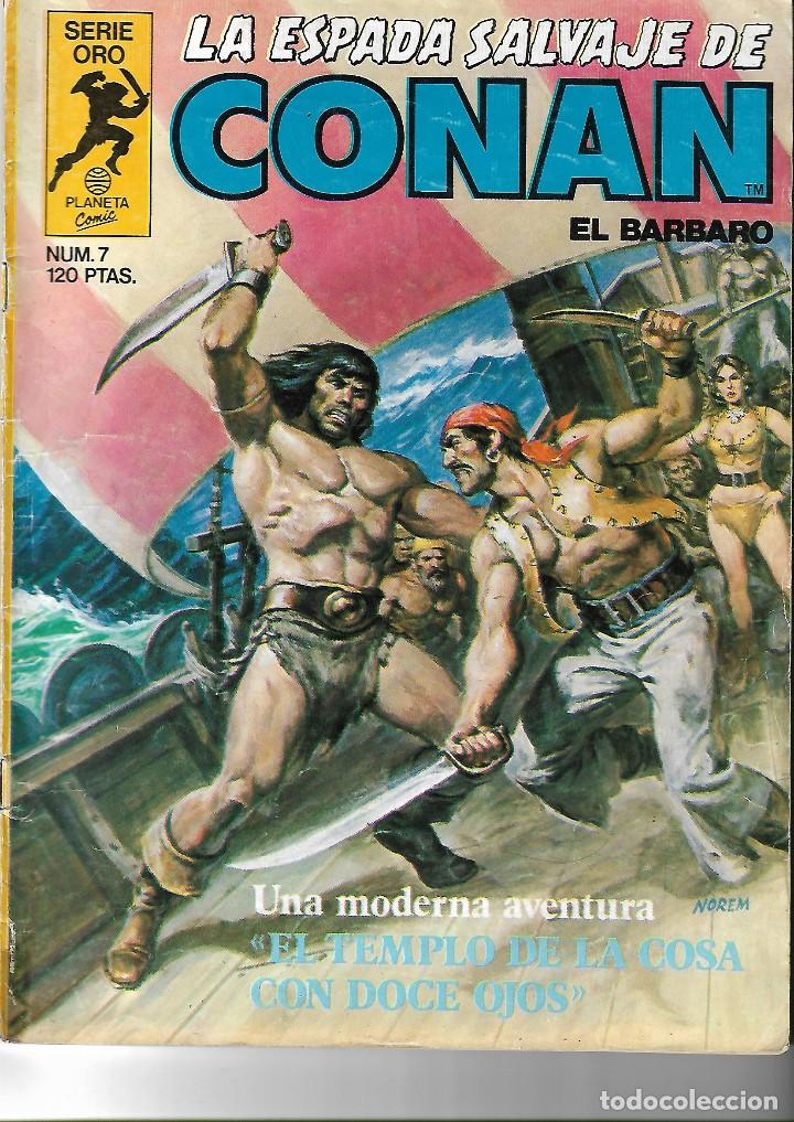 espada salvaje de conan nº 7. primera edición