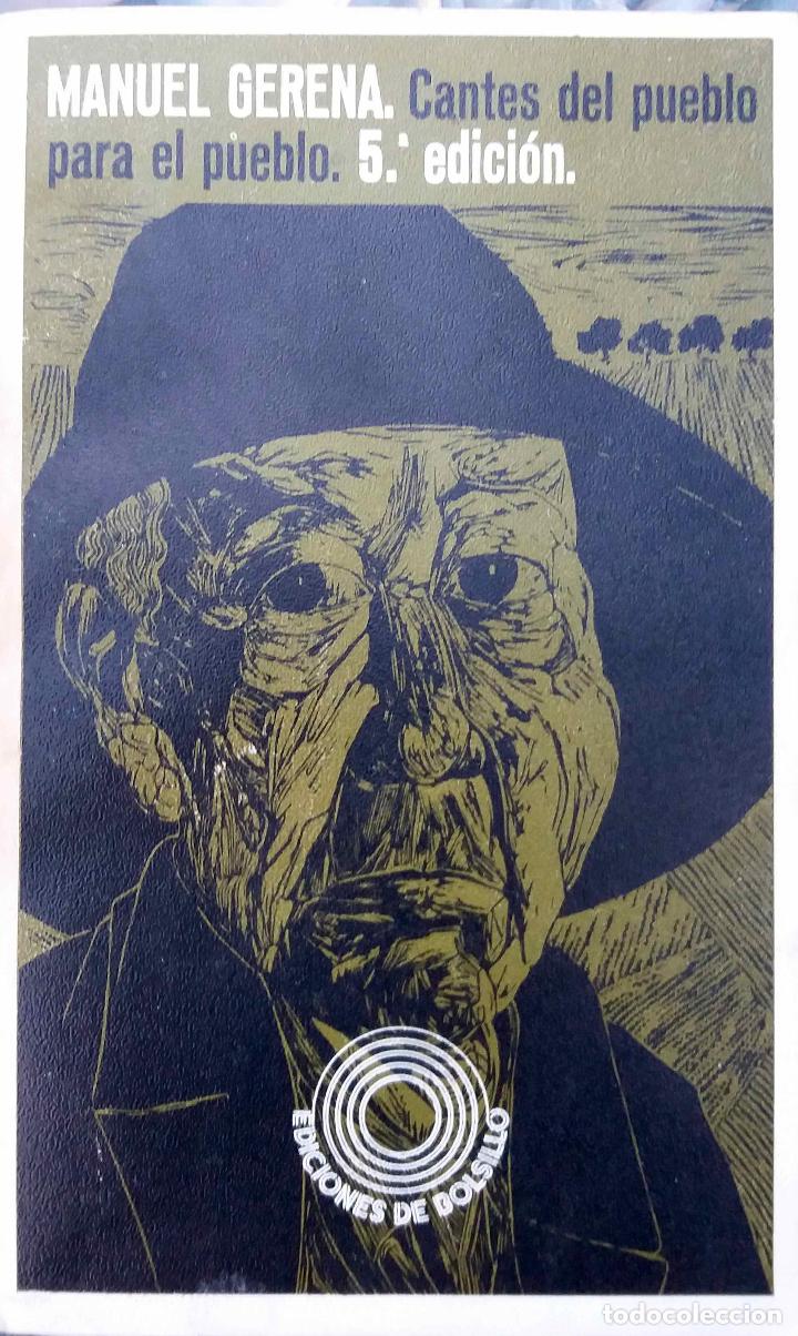 MANUEL GERENA, CANTES DEL PUEBLO PARA EL PUEBLO - LIBRO EDICIONES DE BOLSILLO