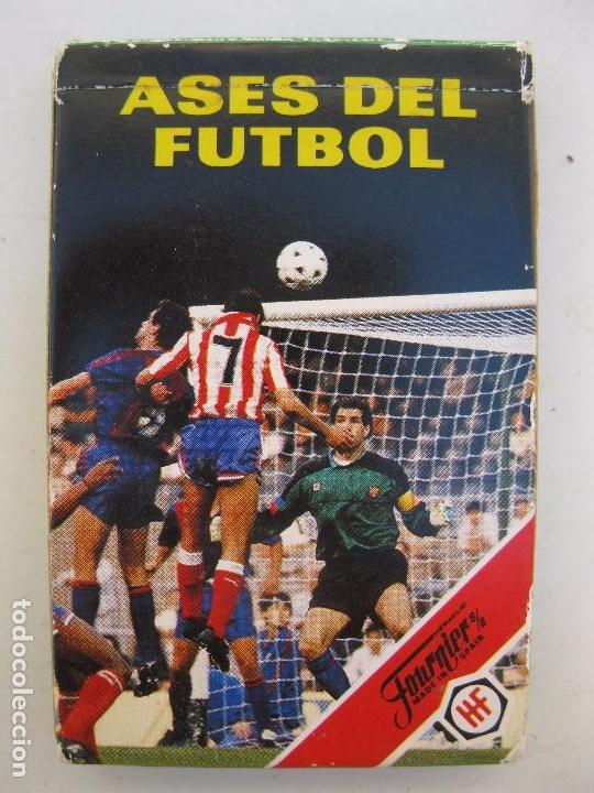 ASES DEL FÚTBOL - JUEGO INFANTIL DE CARTAS - HERACLIO FOURNIER - AÑO 1989.
