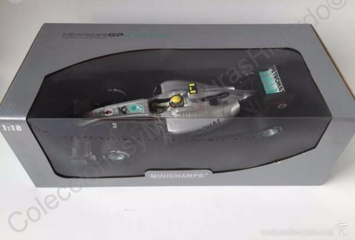 COCHE MERCEDES PETRONAS MGP W01 2010 - NICO ROSBERG - 1:18 - F1 Fórmula 1 - Minichamps 110 100004