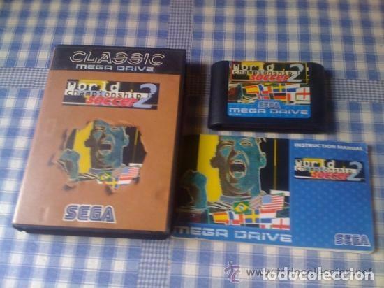 World Championship Soccer 2 Juego para Sega MegaDrive Mega Drive PAL Completo Versión Española