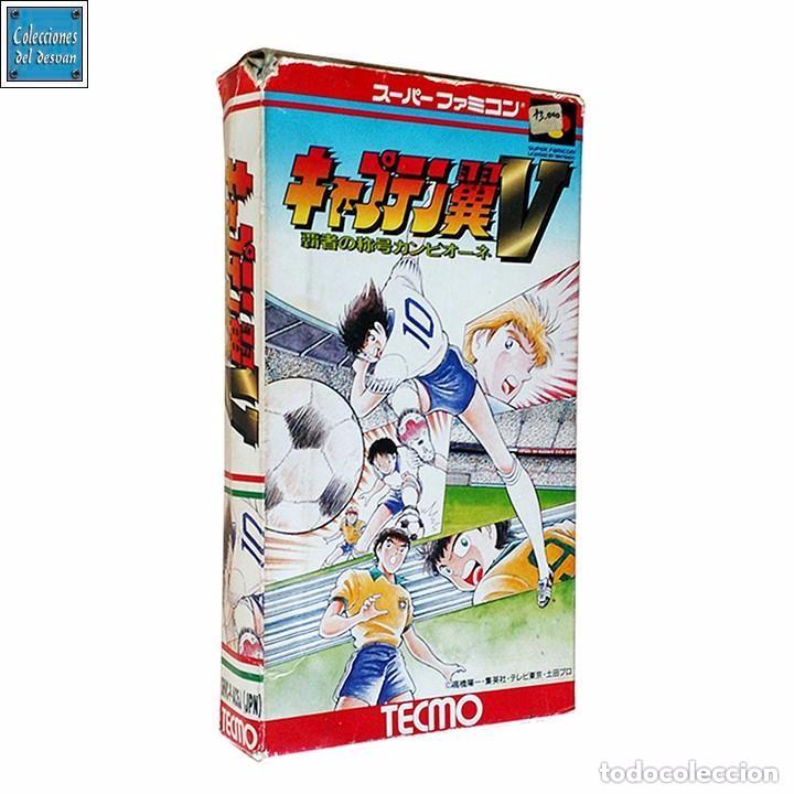 Capitan Tsubasa V 5 / Super Famicom Nintendo SNES / NTSC / TECMO 1994 (Campeones Oliver y Benji)