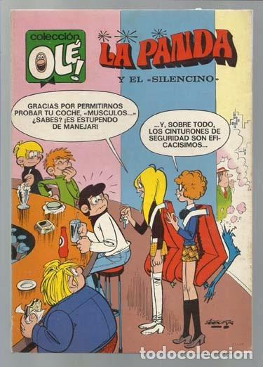 COLECCIÓN OLÉ 40: LA PANDA Y EL SILENCINO, 1971, Bruguera, primera edición, muy buen estado