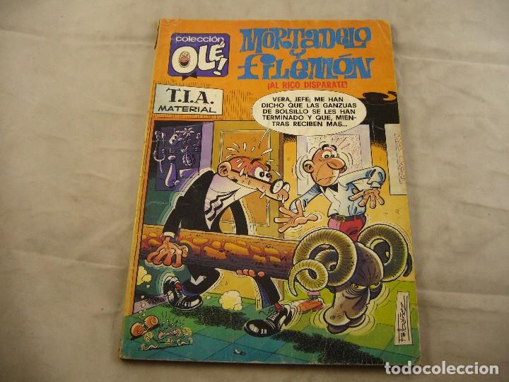  COLECCIÓN OLÉ 139 - MORTADELO Y FILEMÓN - berguera 1982