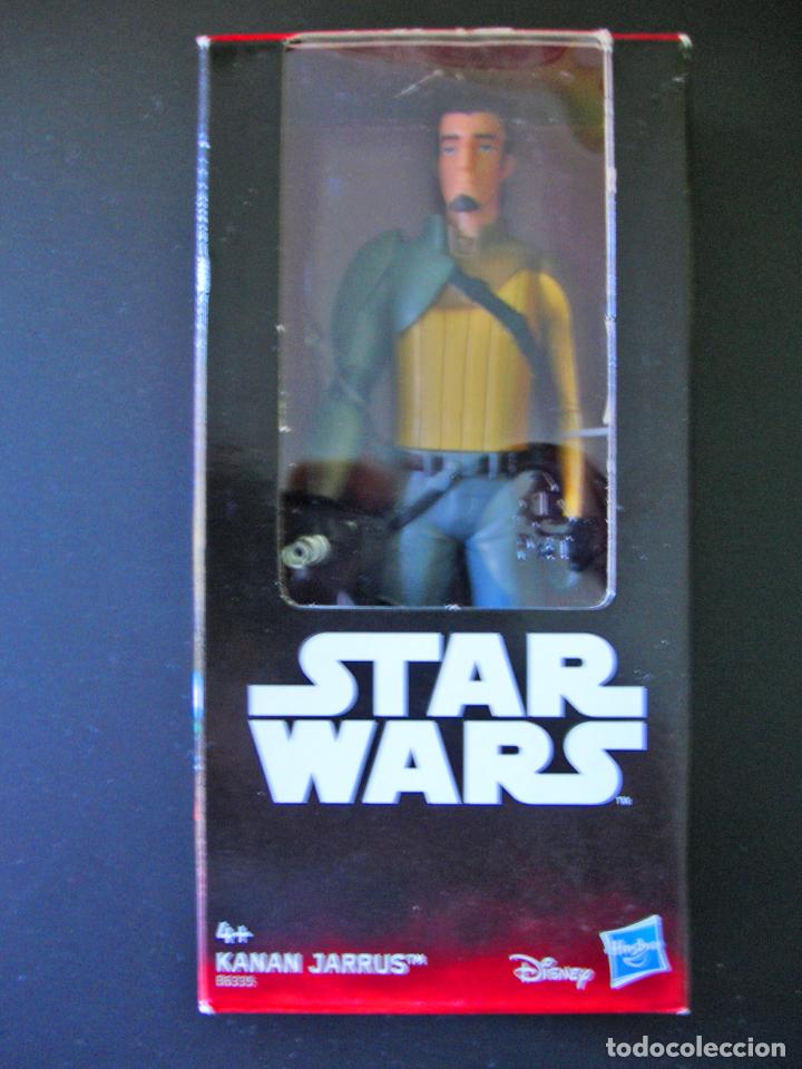 Figura Star Wars en su caja.