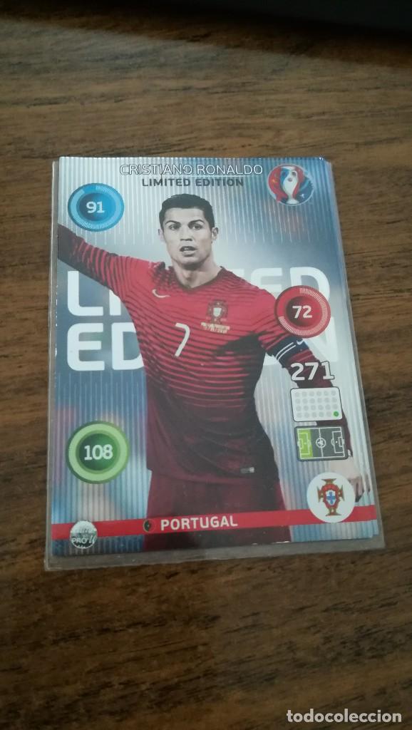 CRISTIANO RONALDO CR7 PORTUGAL. ADRENALYN EURO 2016 FRANCIA. LIMITED EDITION EDICION LIMITADA