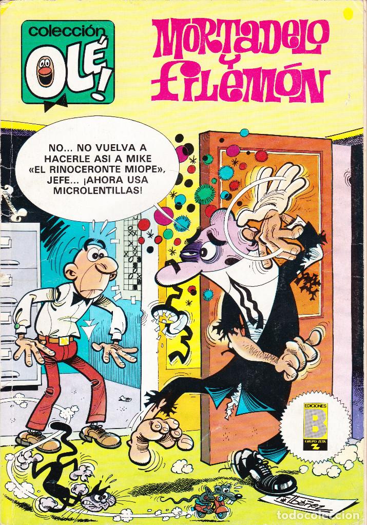 MORTADELO Y FILEMÓN EDICIONES B. 212-M.126 1ª EDICIÓN 1989