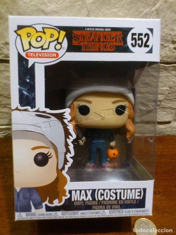 STRANGER THINGS - MAX - COSTUME - HALLOWEEN - T2 - FUNKO - POP - 552 - FIGURA - AÑO 2017 - NUEVA