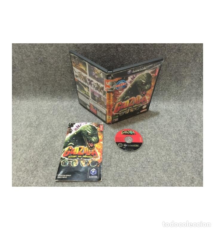 GOD ZILLA DESTROY ALL MONSTERS NINTENDO GAME CUBE