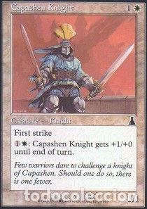 Capashen Knight. Colección Magic the Gathering Urza's Destiny. Nueva.