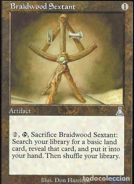 Braidwood Sextant. Colección Magic the Gathering Urza's Destiny. Nueva.