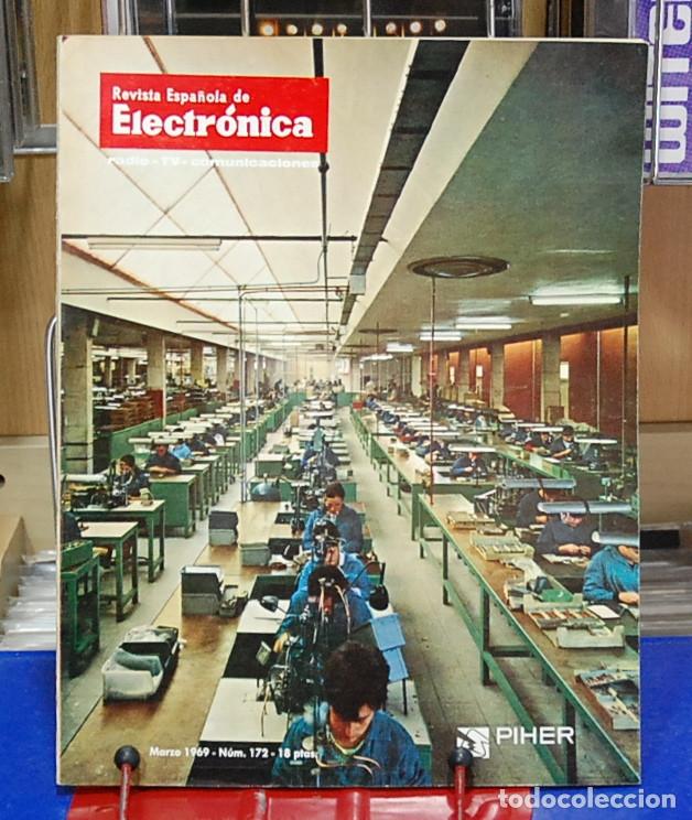 LMV - Revista española de electrónica. Marzo 1969. Núm. 172
