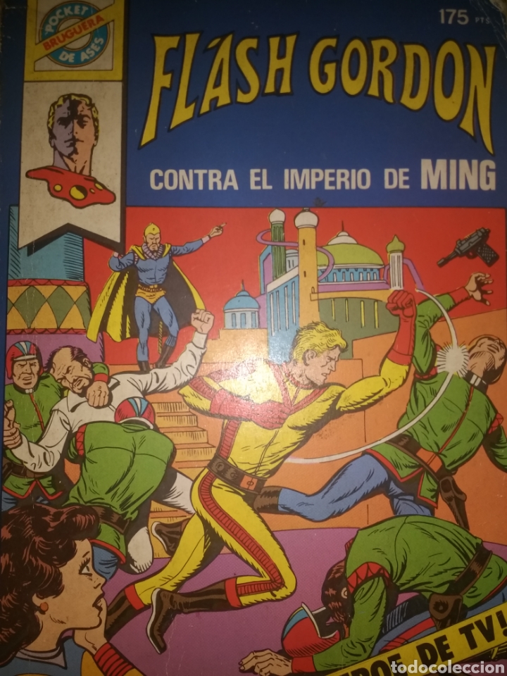 FLASH GORDON CONTRA EL IMPERIO DE MING. POCKET DE ASES N° 14. BRUGUERA. FEBRERO DE 1982. RÚSTICA. PÁ