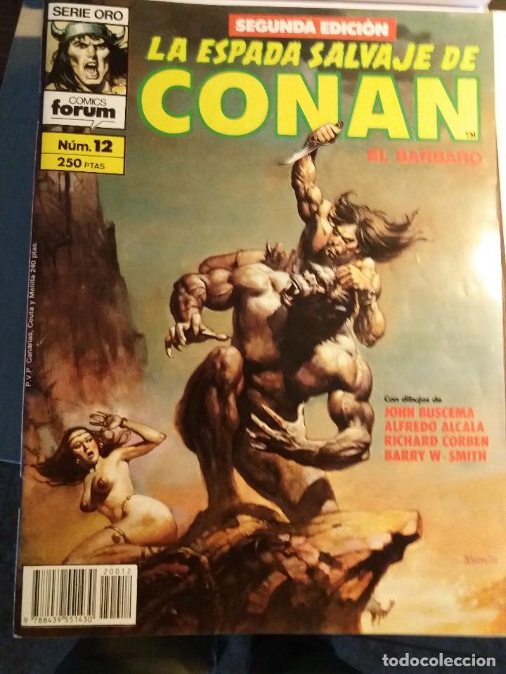 La espada salvaje de Conan, nº 12, Forum