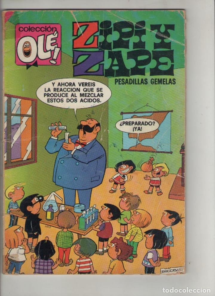 zipi y zape-bruguera-coleccion ole-año1985-formato prestige-color-nº 158-pesadillas gemelas