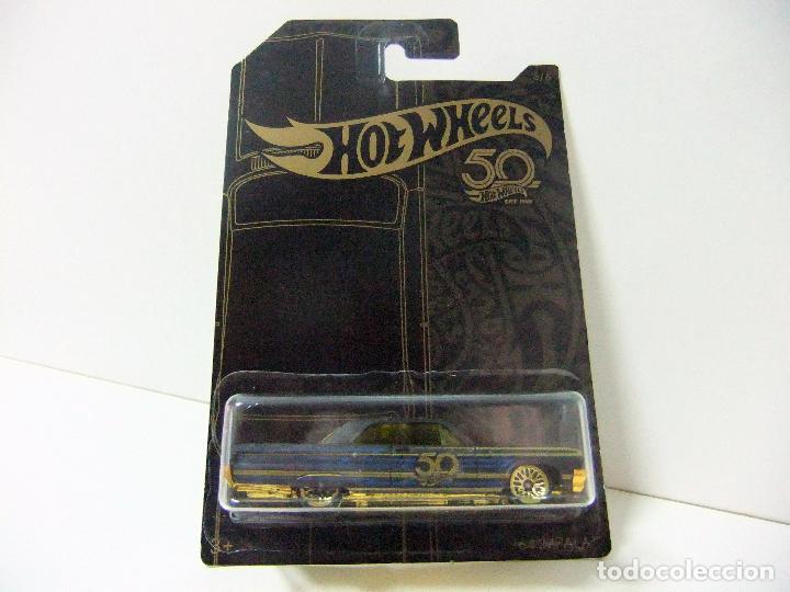 ´64 IMPALA CHEVROLET CHEVY 1964 - HOT WHEELS MATTEL HW 50 ANIVERSARIO 5/6 ESC. 1:64 COCHE AUTOMÓVIL