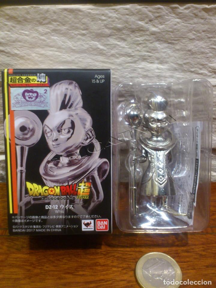 DRAGON BALL Z - BANDAI - DZ-12 - FIGURA - WHIS - METAL - PLATA - TAMASHI NATIONS - NUEVO