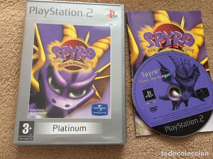 SPYRO ENTER THE DRAGONFLY - PS2 PLAYSTATION 2 PLAY STATION TWO kreaten