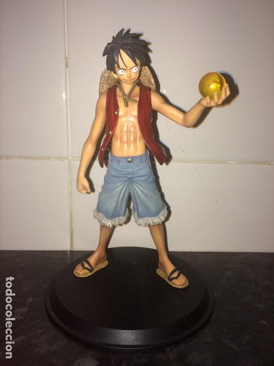 FIGURA DE LUFFY DE LA SERIE MANGA ONE PIECE BANPRESTO , TENGO MÁS MIRA MIS LOTES