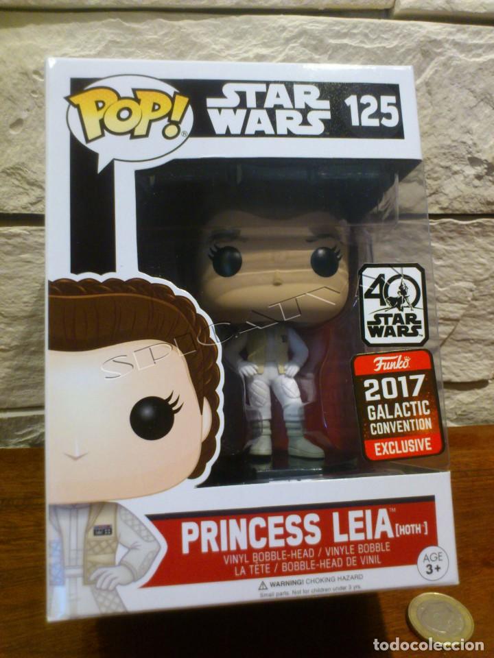 STAR WARS - FUNKO - PRINCESS LEIA - HOTH - 125 - POP - GALACTIC CONVENTION 2017 - NUEVO - EXCLUSIVO