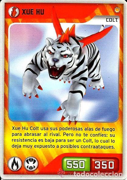 Invizimals, de Panini. Xue Hu - Colt. Trading card nº 35.