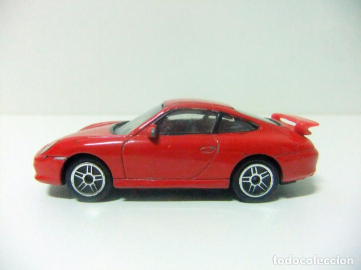 PORSCHE 911 GT3 - REALTOY ESCALA 1:58 - COCHE DEPORTIVO MINIATURA AUTOMÓVIL JUGUETE