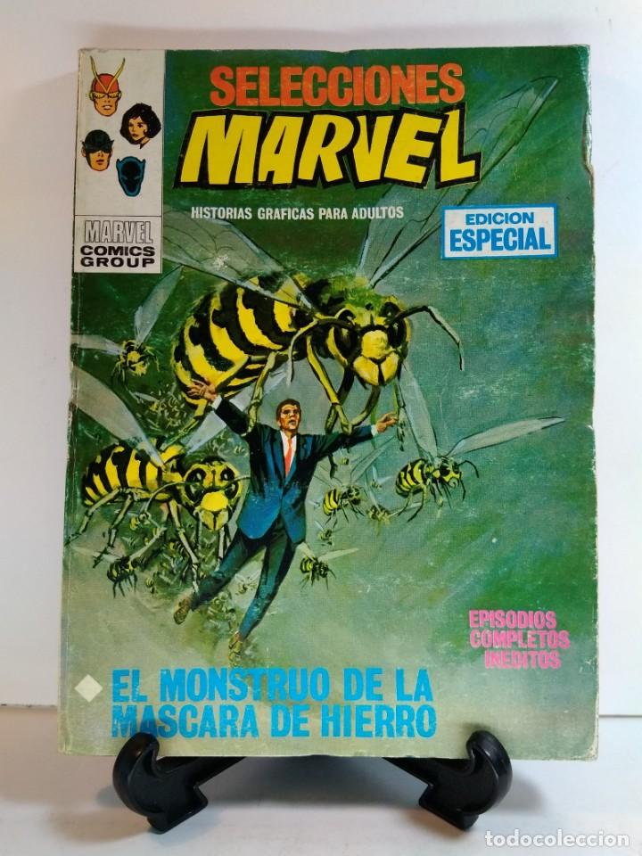 SELECCIONES MARVEL 16. EL MONSTRUO DE LA MÁSCARA DE HIERRO. Ed. Vértice 1971.