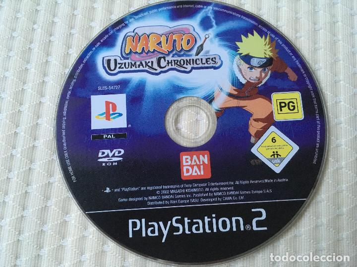NARUTO UZUMAKI CHRONICLES ps2 playstation two play station 2 kreaten