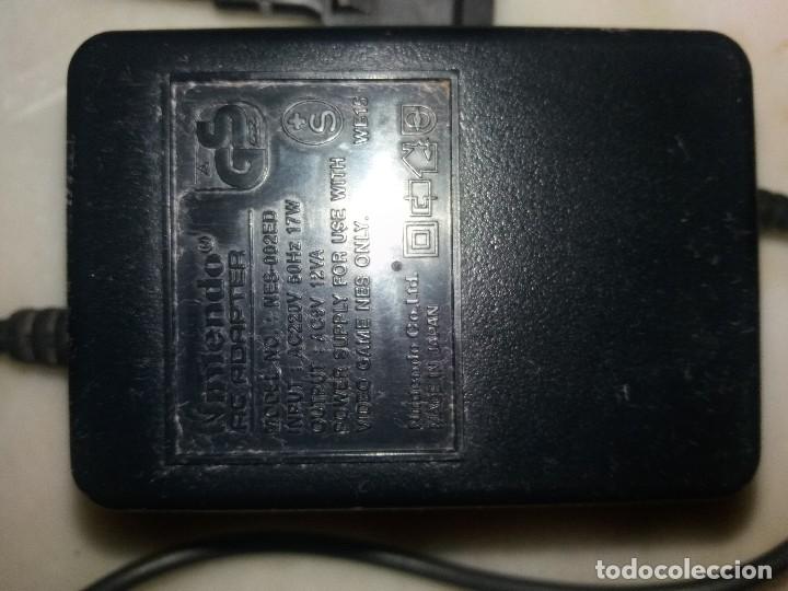 Alimentador nintendo consola nes original