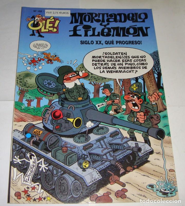MORTADELO Y FILEMÓN Nº 152. S.XX, QUE PROGRESO. COLECCIÓN OLÉ.