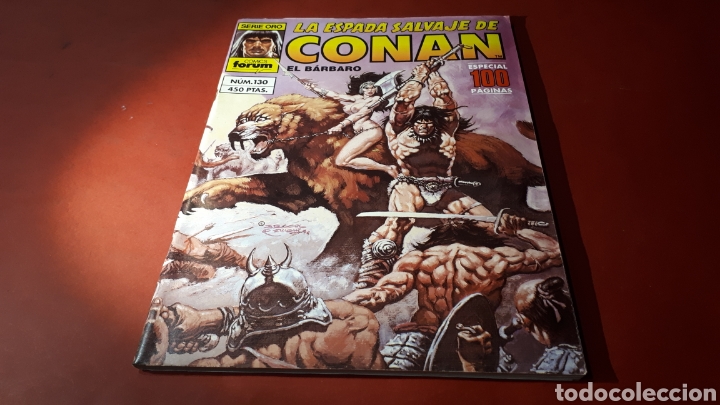 EXCELENTE ESTADO LA ESPADA SALVAJE DE CONAN 130 FORUM