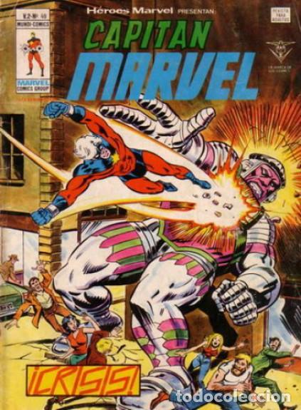 Héroes Marvel v2. Vértice 1975. Nº 49 Capitán Marvel