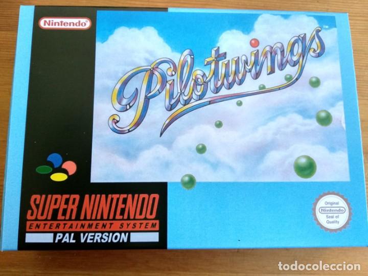 SUPER NINTENDO PILOTWINGS CON CAJA PAL ESPAÑA
