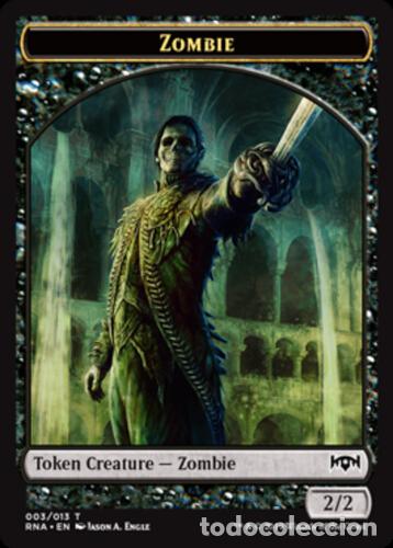 #003/013. ZOMBIE (Token) - Ravnica Allegiance - MTG Magic The Gathering | Carta
