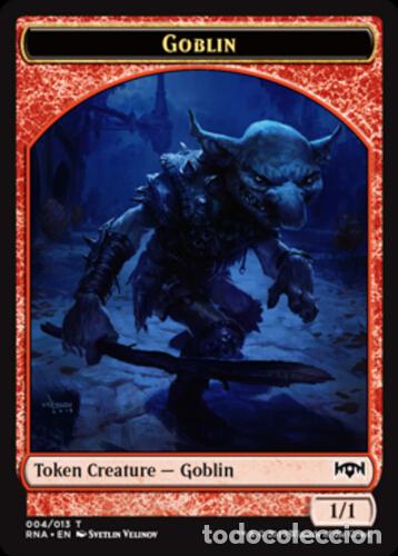 #004/013. GOBLIN (Token) - Ravnica Allegiance - MTG Magic The Gathering | Carta