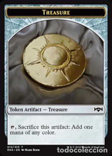 #012/013. TREASURE (Token) - Ravnica Allegiance - MTG Magic The Gathering | Carta