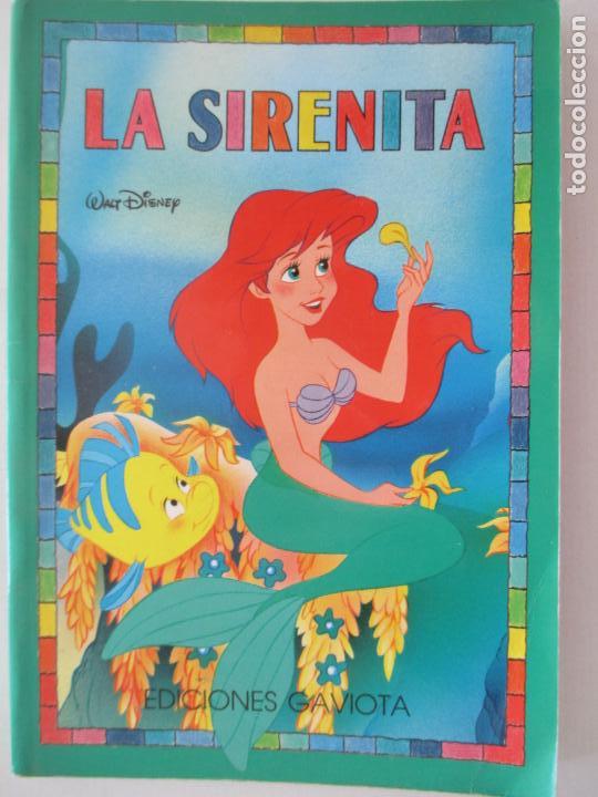 WALT DISNEY. LA SIRENITA. SEGÚN LA OBRA DE HANS CHRISTIAN ANDERSEN. EDICIONES GAVIOTA. 1992