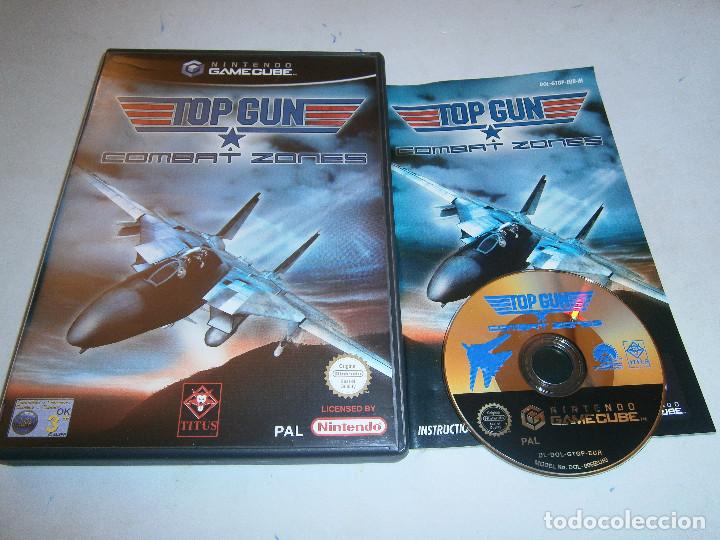 TOP GUN COMBAT ZONES NINTENDO GAMECUBE PAL ESPAÑA COMPLETO