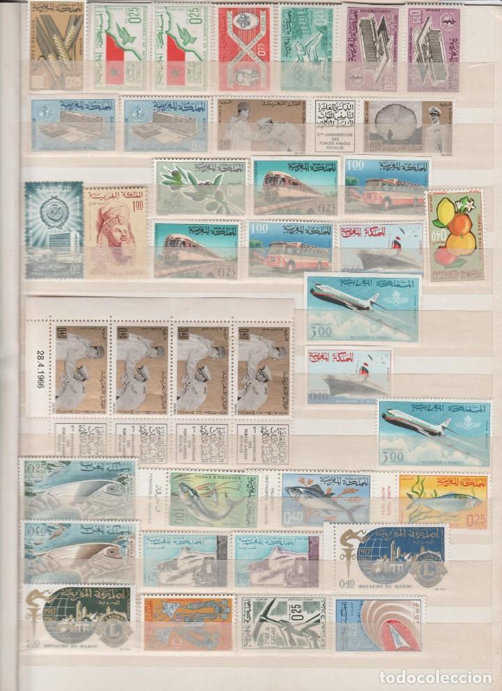 MARRUECOS, LOTE AÑOS 1966 A 1975.