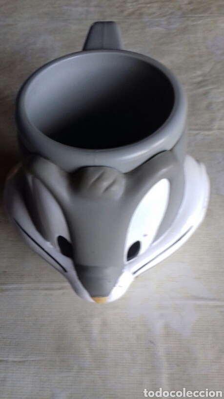 Taza Bugs Bunny de PVC. De 1995.