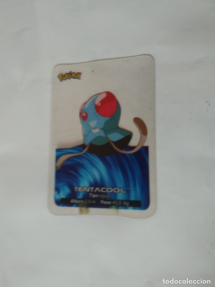 Nº 72 CROMO LAMINCARD POKÉMON LAMINCARDS EDIBAS: TENTACOOL