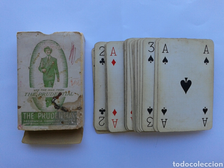 BARAJA DE CARTAS ANTIGUA